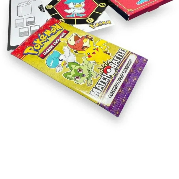 New! McDonald's Set of 4 Assorted Pokemon Happy Meal Toy Card Packs,  2023 - Picture 2 of 5